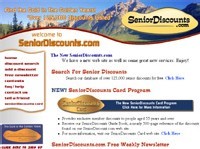 Home du site Seniordiscounts.com Home du site Seniordiscounts.com