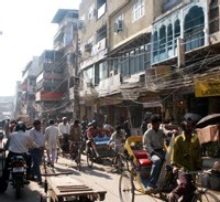 Rue du Vieux Delhi © Karine Vincent Rue du Vieux Delhi © Karine Vincent