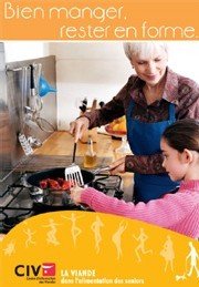 Une campagne de communication pour promouvoir la consommation de viande auprès des seniors Une campagne de communication pour promouvoir la consommation de viande auprès des seniors