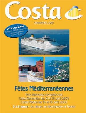 Costa Croisières présente ses grandes nouveautés 2008 : Costa Croisières présente ses grandes nouveautés 2008 :