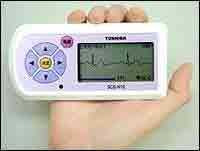 Japon – Toshiba invente l’électrocardiogramme portatif Japon – Toshiba invente l’électrocardiogramme portatif