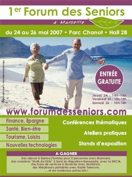 1er Forum des Seniors à Marseille : le rendez-vous des quinquas et plus en région PACA 1er Forum des Seniors à Marseille : le rendez-vous des quinquas et plus en région PACA
