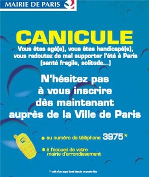 Canicule : Paris met en place ses mesures préventives et son plan d’action Canicule : Paris met en place ses mesures préventives et son plan d’action