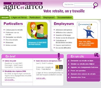 Un nouveau site Agirc - Arrco Un nouveau site Agirc - Arrco