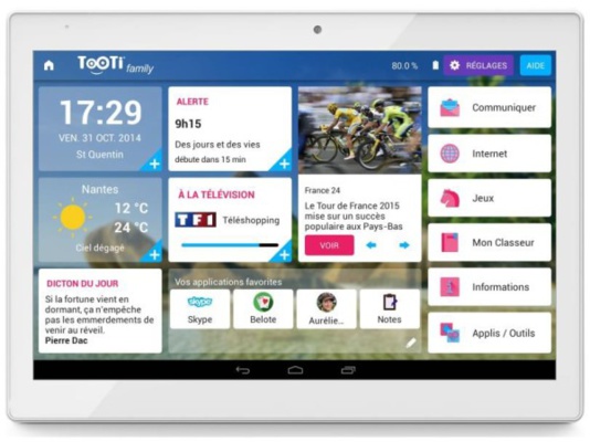 Tablette Tikeasy Tooti Family Tablette Tikeasy Tooti Family