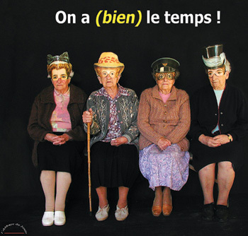 On a (bien) le temps ! : un CD enregistré par quatre femmes seniors du TéATr’éPROUVèTe