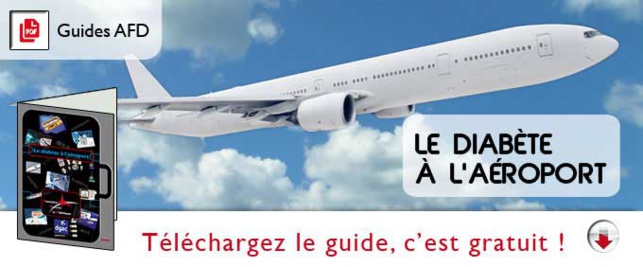 L’AFD propose un « Guide du diabète à l’aéroport : pour voyager en toute tranquillité ! »