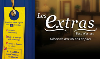 Les Extras : la chaîne d’hôtels Best Western propose une offre « senior » hôtellerie et services à la personne