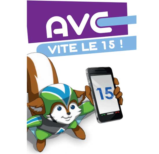 AVC, vite le 15 ! Un seul geste suffit