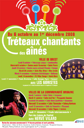 Tréteaux chantants des aînés : la sélection de ce concours musical brestois vient de démarrer