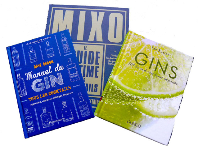 Les gins du monde et les meilleures adresses de cocktails (livres)
