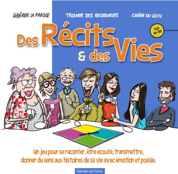 Des récits de vie : un jeu de société pour que les ainés s'expriment