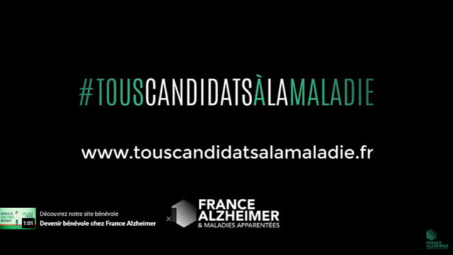 France Alzheimer entre en campagne France Alzheimer entre en campagne