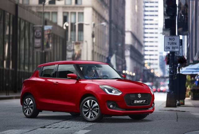 Suzuki Swift 1.0 Boosterjet SHVS : un design réussi