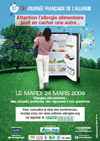 24 mars 2009 : 3ème Journée Française de l’Allergie 24 mars 2009 : 3ème Journée Française de l’Allergie
