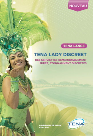Tena Lady Discreet : des serviettes 20% plus fines