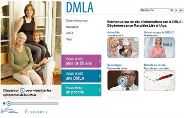 DMLA : une nouvelle plateforme Internet au service des malades et de leurs proches DMLA : une nouvelle plateforme Internet au service des malades et de leurs proches
