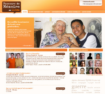 Passeurs de mémoire : un programme original en faveur de la solidarité intergénérationnelle Passeurs de mémoire : un programme original en faveur de la solidarité intergénérationnelle