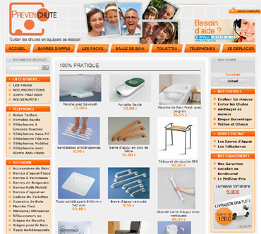 Prevenchute.com : solutions et préventions des chutes en ligne Prevenchute.com : solutions et préventions des chutes en ligne