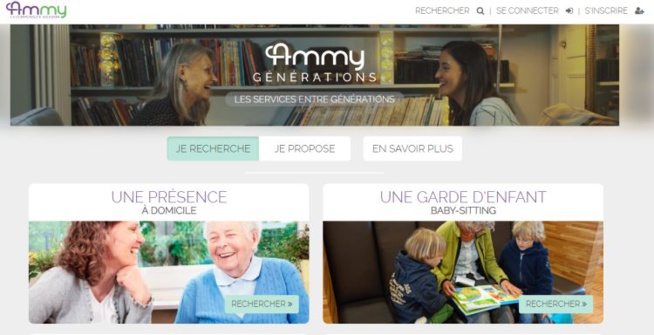 Ammy Générations : site pour promouvoir les rencontres intergénérationnelles