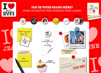 I love my grand-mère : nouvelle campagne pour la fête des grand’mères le 7 mars prochain