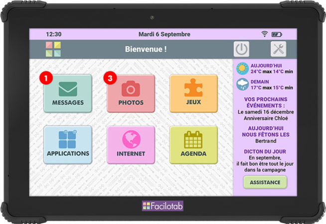 L Onyx :  la nouvelle tablette renforcée Facilotab