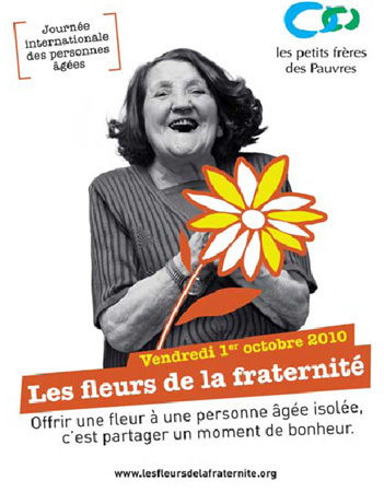 Les fleurs de la fraternité : des fleurs contre l’isolement des seniors