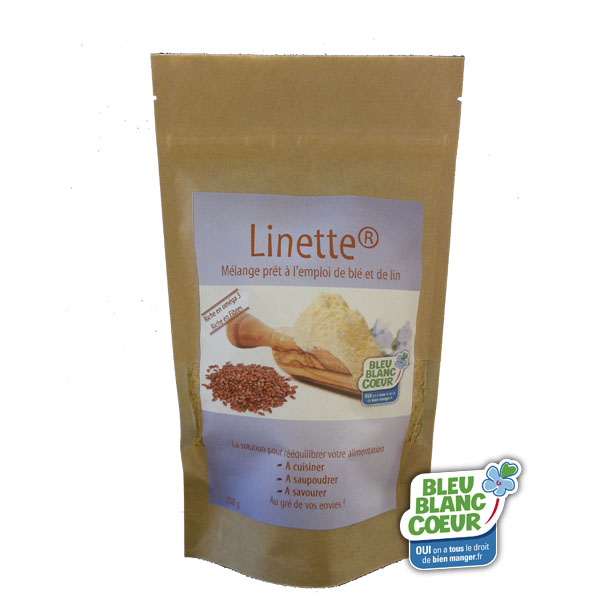 Linette : une poudre de lin riche en Oméga-3