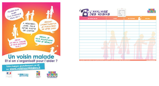 Voisins solidaires : pour venir en aide à « un voisin malade »… Voisins solidaires : pour venir en aide à « un voisin malade »…