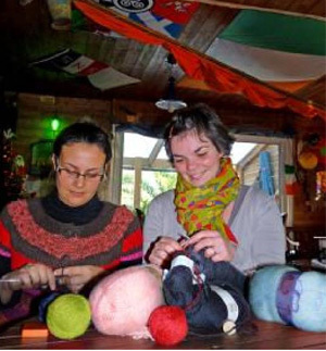 Chez Mamm Kounifl : un café-tricot intergénération dans le Morbihan