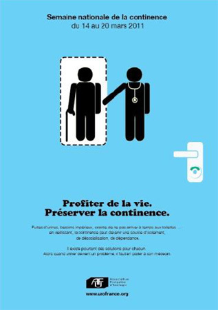 Semaine nationale de la continence urinaire du 14 au 20 mars 2011