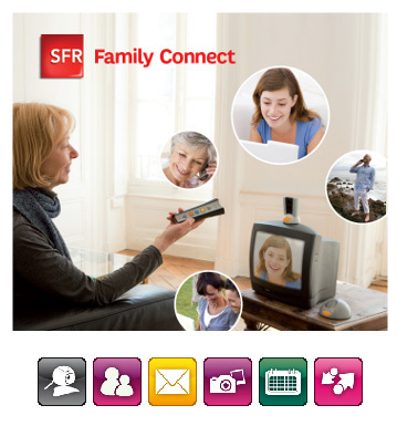 Family Connect : SFR propose aux grands-parents de rester en contact vidéo avec leurs proches Family Connect : SFR propose aux grands-parents de rester en contact vidéo avec leurs proches