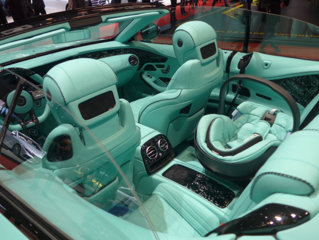 Mercedes cabrio selon Mansory