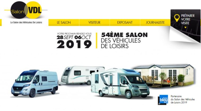 54ème Salon des véhicules de loisirs : tendance et nouveautés 2019