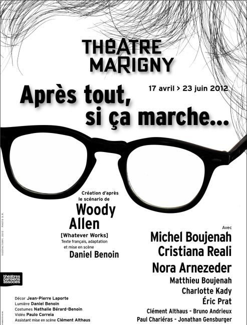 Après tout, si ça marche… les relations intergénérationnelles vues par Woody Allen (Théâtre Marigny)