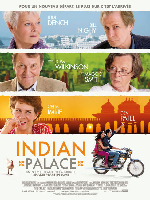 Indian Palace : quand des retraités britanniques partent s’installer en Inde pour une vie meilleure… (film) Indian Palace : quand des retraités britanniques partent s’installer en Inde pour une vie meilleure… (film)