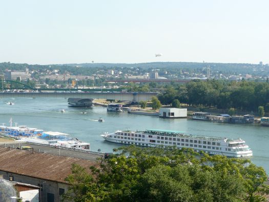 Vue du MS Vilvadi sur la Save à Belgrade Vue du MS Vilvadi sur la Save à Belgrade