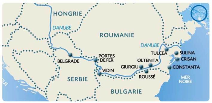 Croiseurope : une belle croisière de Belgrade à l’embouchure du Danube sur la mer Noire Croiseurope : une belle croisière de Belgrade à l’embouchure du Danube sur la mer Noire