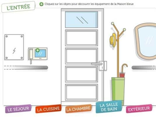 Maison Bleue 41 : une maison qui présente 200 produits et solutions techniques pour vieillir à domicile