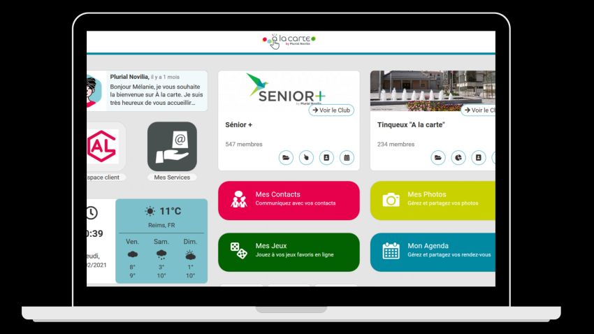 Plurial Novilia : plateforme de services à la carte expérimentale pour ses locataires seniors