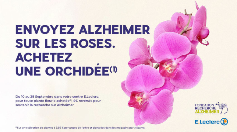 Une orchidée pour la mémoire : une 11ème édition pour lutter contre Alzheimer Une orchidée pour la mémoire : une 11ème édition pour lutter contre Alzheimer