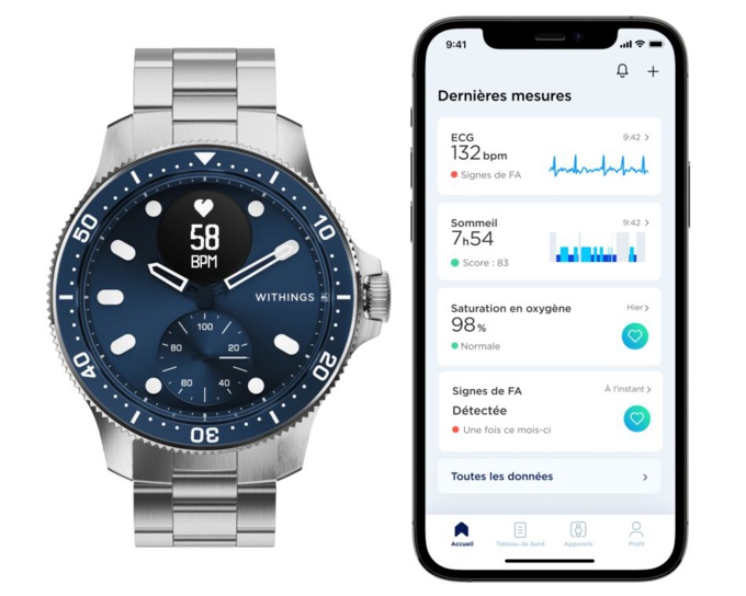 Withings ScanWatch : comme une montre de plongée, mais pour monitorer sa santé Withings ScanWatch : comme une montre de plongée, mais pour monitorer sa santé