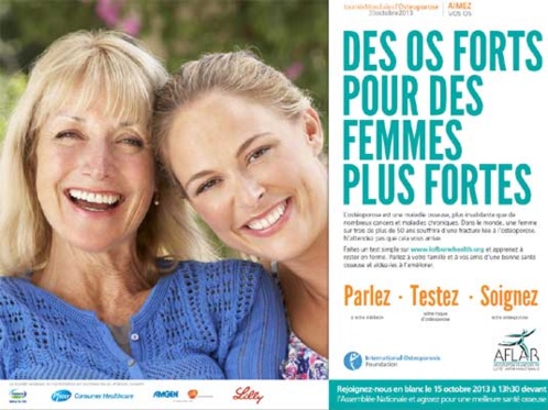 Ostéoporose : un rassemblement pour des os plus forts ! Ostéoporose : un rassemblement pour des os plus forts !