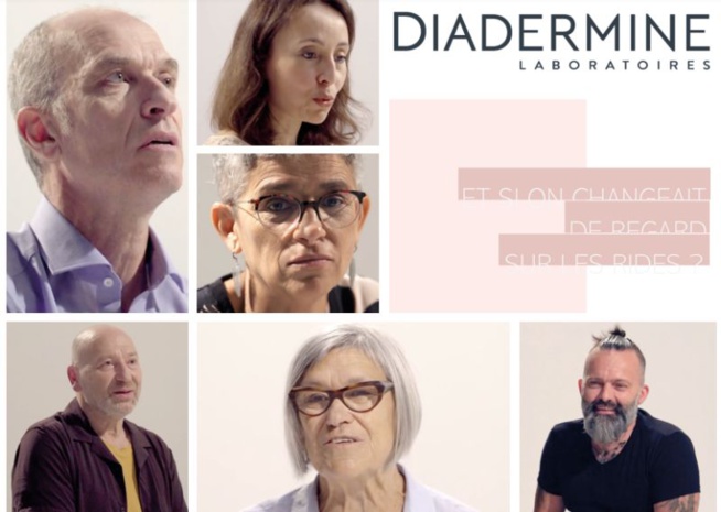 Et si on changeait de regard sur les rides ? Nouvelle campagne marketing de Diadermine