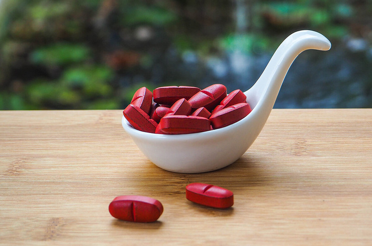 Levure de riz rouge transformée en alicaments ©GracePhotos/Shutterstock Levure de riz rouge transformée en alicaments ©GracePhotos/Shutterstock