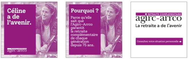 Campagne de communication Agirc-Arrco : la retraite a de l'avenir Campagne de communication Agirc-Arrco : la retraite a de l'avenir