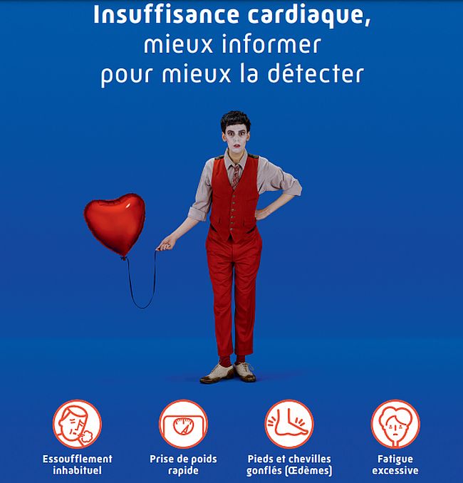 Seniors : une grande campagne de sensibilisation au diagnostic précoce de l'insuffisance cardiaque