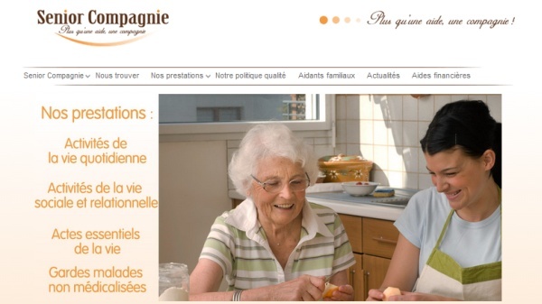 Senior Compagnie : 400 postes d’auxiliaires de vie à pouvoir dans toute la France