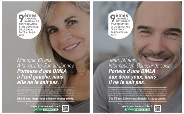 DMLA : faites-vous dépister dès 55 ans !