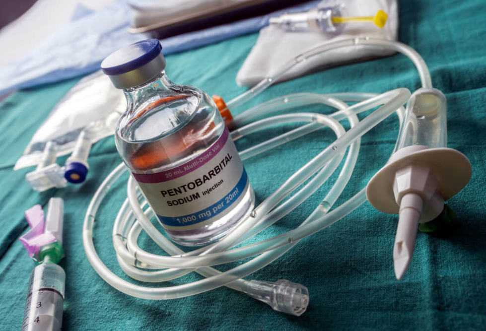 Barbiturique utilisé pour l'euthanasie ©Shutterstock Barbiturique utilisé pour l'euthanasie ©Shutterstock
